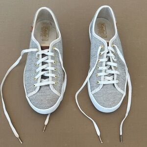 Loved with LOTS of Life Left- Keds Women's Light Gray Canvas Sneakers